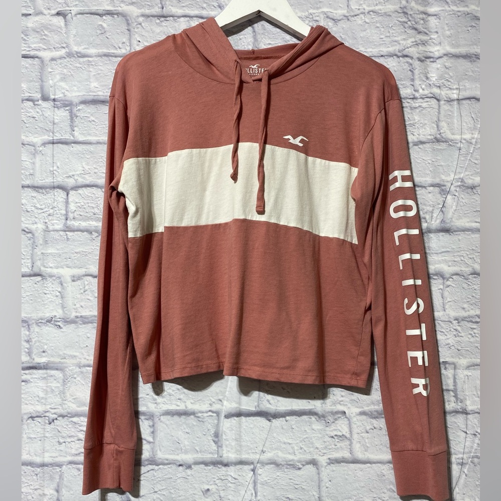 Hollister hoodie pink